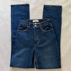 Abercrombie 90s Straight Ultra High Rise Jean 25XL/0 XLong